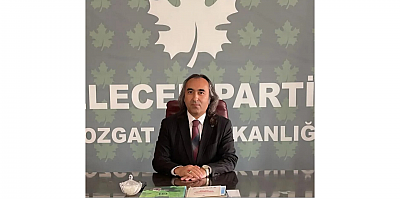 Gelecek Partisi Yozgat İl Başkanı Ömer Aydoğmuş’tan Davutoğlu Ailesine Taziye Mesajı