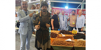 GENEL BAŞKAN BEDRİ YALÇIN ANTALYA'DA YÖRESEL ÜRÜNLER FUARINI ZİYARET ETTİ