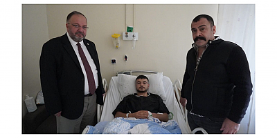 GENEL BAŞKAN ÖZBEY’DEN HASTA ZİYARETİ: “HER VATANDAŞIMIZIN SAĞLIK HAKKI BİZİM ÖNCELİĞİMİZDİR”