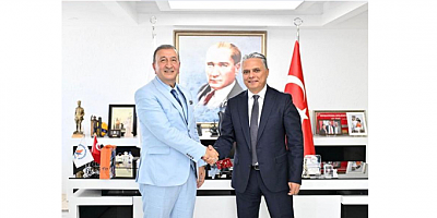 GENEL BAŞKANI BEDRİ YALÇIN’DAN MURATPAŞA BELEDİYE BAŞKANI ÜMİT UYSAL’A ZİYARET