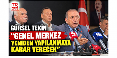 Gürsel Tekin: “Beyaz Taşları Hep Beraber Temizleyeceğiz”