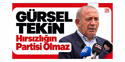 Gürsel Tekin: Hırsızlığın Partisi Olmaz
