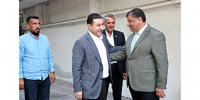 Halil Aslan: Harran Belediye Başkanı Mahmut Özyavuz’u Ziyaret Ettik