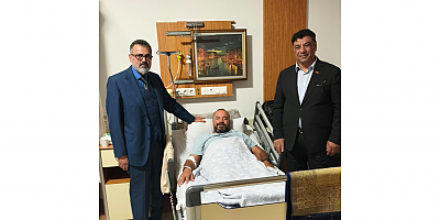 Halil Aslan: Hüseyin Bayri Başkanımıza Geçmiş Olsun Dileklerimizi İlettik