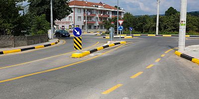 Hendek’in ulaşımı yeni renkleriyle artık daha güvenli
