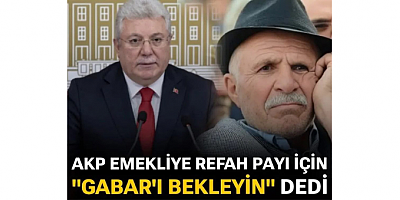 HİDAYET BAYSAL: “EMEKLİYE GABAR MASALI ANLATARAK BU MİLLET KANDIRILAMAZ”