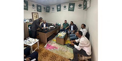 HİDAYET BAYSAL: “SİVEREK İLÇE BAŞKANLIĞIMIZIN YENİ DÖNEMİ HAYIRLI OLSUN”