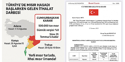 HİDAYET BAYSAL: “YERLİ ÇİFTÇİYE DEĞİL, İTHALATÇIYA DESTEK VERİLİYOR”