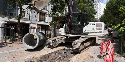 İBB ve Kartal Belediyesi Ekipleri’nden Kartal’da Yağmur Suyu Hattı Çalışması