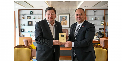 İbrahim Can Ergun’den Başkan Muharrem Erkek’e İade-i Ziyaret