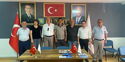 İlçe Başkanı Cahit Can Tekin İYİ Parti Balıkesir İl Başkanlığı'nı Ziyaret Etti