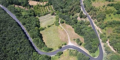 Karamürsel Senaiye-İznik yolu asfaltlandı   