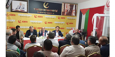 Karatay İlçe Başkanı Ali Kanat: “Bu ülkenin geleceği siyasetsiz, adaletsiz ve üretimsiz olmaz”