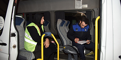 KARTEPE’DE ÖĞRENCİ SERVİSLERİNE SIKI DENETİM