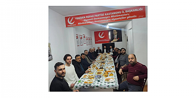 Kastamonu’da Yeniden Refah Teşkilatı İftar Sofrasında Buluştu