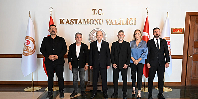 Kastamonuspor Yönetiminden Vali Meftun Dallı'ya Anlamlı Ziyaret
