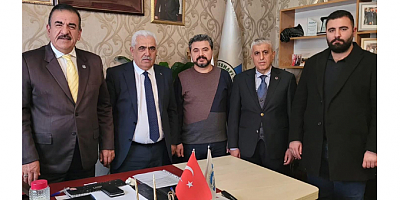 Kayseri İl Başkanı Murat Kelek:Hayrullah Şahin’e Hayırlı Olsun Ziyareti