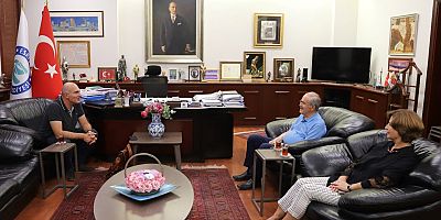 KAZI BAŞKANI BAŞTÜRK’TEN BÜYÜKERŞEN’E ZİYARET