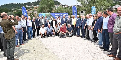 Keles altyapısına dev tesis