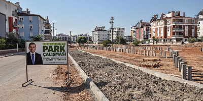 Kepez’de 13 mahalle parkının yapımı başladı