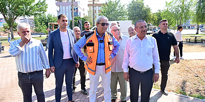 Kepez’de Parklar yenileniyor