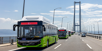Kocaeli Büyükşehir Belediyesi’nin otobüs filosu genişliyor;  Yeni otobüslerden 30’u daha teslim edildi