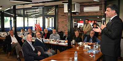 KOCAMAN CAMİ DERNEK BAŞKANLARIYLA BİR ARAYA GELDİ