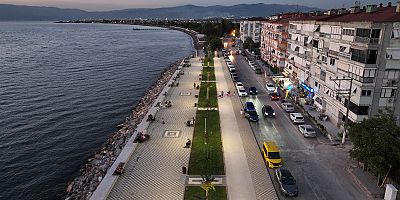 Kurşunlu sahilinde muhteşem dönüşüm