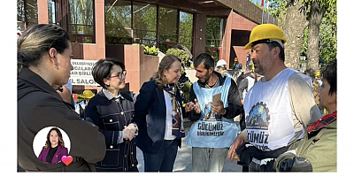 Madencilerin Hak Mücadelesine Kadınlardan Destek