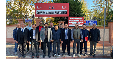 Mehmet Yıldırım’dan Göynük’te Yoğun Ziyaret ve Anadolu Buluşmaları Programı