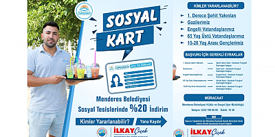 Menderes’te Sosyal Kart Dönemi Başladı