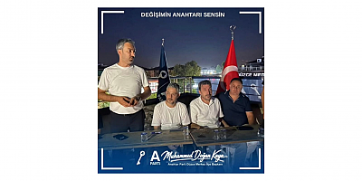 Merkez İlçe Başkanı Muhammed Doğan Kaya Teşkilat Toplantısında Birlik Ve Kararlılık Mesajı Verdi