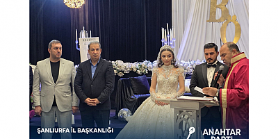 Metin Baydar: Genç Çiftimize Bir Ömür Boyu Mutluluk Diliyorum