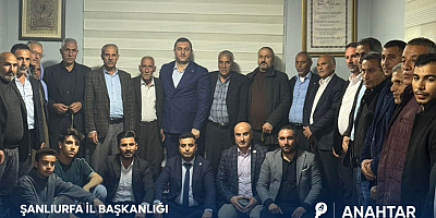 Metin Baydar: Şanlıurfa’da Vatandaşlarımızla Buluşmalarımızı Sürdürüyoruz