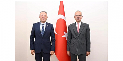 Milletvekili Dr. İrfan Karatutlu'dan Ulaştırma ve Altyapı Bakanı Uraloğlu'na Ziyaret