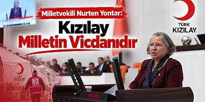 Milletvekili Nurten Yontar: Kızılay Milletin Vicdanıdır