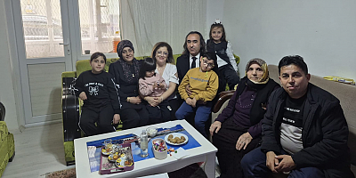 MİNİK MEVLÜT’E ANLAMLI BAYRAM ZİYARETİ