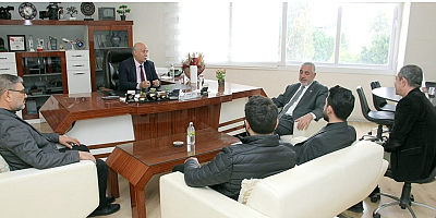 Muhammet Çelebi Keyhıdır’dan Koza TV’ye Geçmiş Olsun Ziyareti