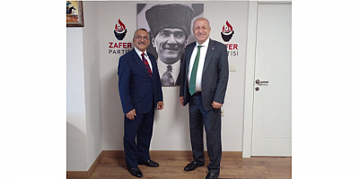 Muharrem Gözkaya, Zafer Partisi Genel Başkanı Ümit Özdağ'ı Ziyaret Etti.!