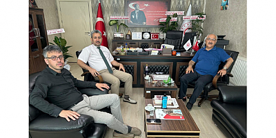 NECATİ COŞKUNER: “KASTAMONU İL TİCARET MÜDÜRÜ İBRAHİM İRİŞ’E HAYIRLI OLSUN ZİYARETİNDE BULUNDUK”