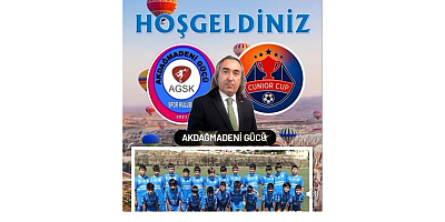 ÖMER AYDOĞMUŞ: “AKDAĞMADENİ GÜCÜ U15 TAKIMIMIZLA GURUR DUYUYORUZ”