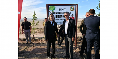 Ömer Aydoğmuş: “Her Fidan, Bir Umut, Bir Hatıra Taşıyor”
