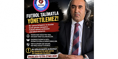 Ömer Aydoğmuş’tan TFF Başkanı Hacıosmanoğlu’na Sert Tepki: “Futbol Talimatla Yönetilmez”