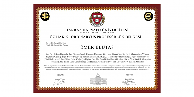 Ömer Ulutaş: “Akademik sahtekârlığa sessiz kalmayın!”