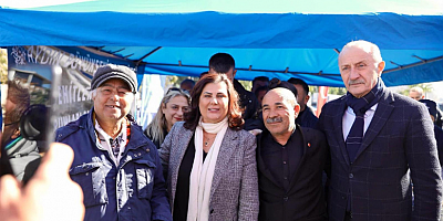ÖZLEM ÇERÇİOĞLU’NDAN, BAŞKAN ATABAY’A ZİYARET