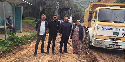 Paşapınar’a 5500 metrekarelik Parke Çalışması