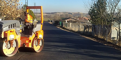 Pursaklar’da Yaz Kış Yol Yenileme Çalışmaları