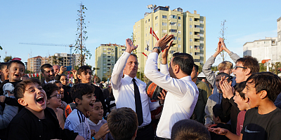 REKOR SÜREDE TAMAMLANAN “9 EYLÜL 100.YIL PARKI” AÇILDI