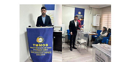 Remzi Kaymak: “Ziraat Mühendisleri Odası’nın 50. Dönem Genel Kurulu’nun Hayırlı Olmasını Diliyorum”