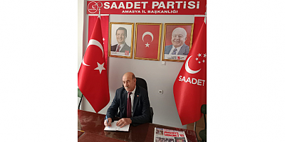 Saadet Partisi Amasya İl Başkanı Nuri Elbir’den 3 Aralık Dünya Engelliler Günü Mesajı